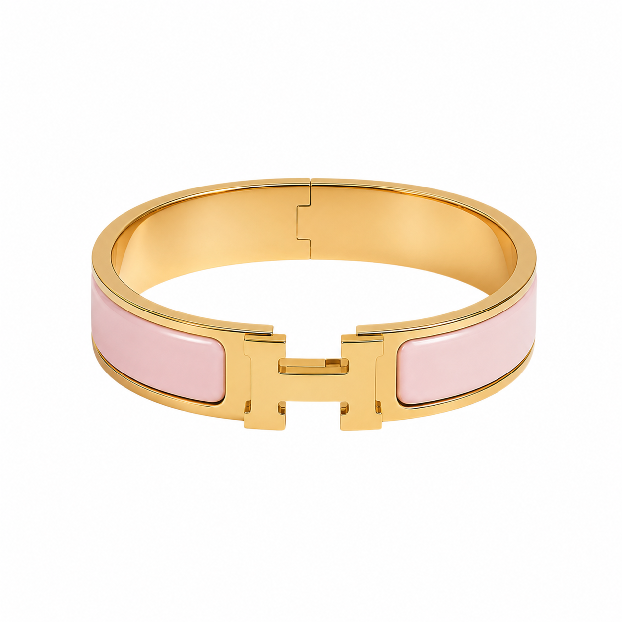 Thick H Bracelet