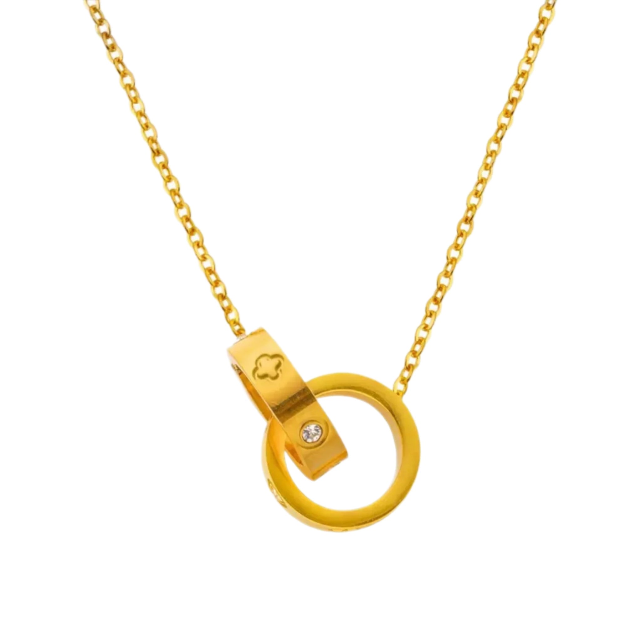 Clover Cuff Necklace