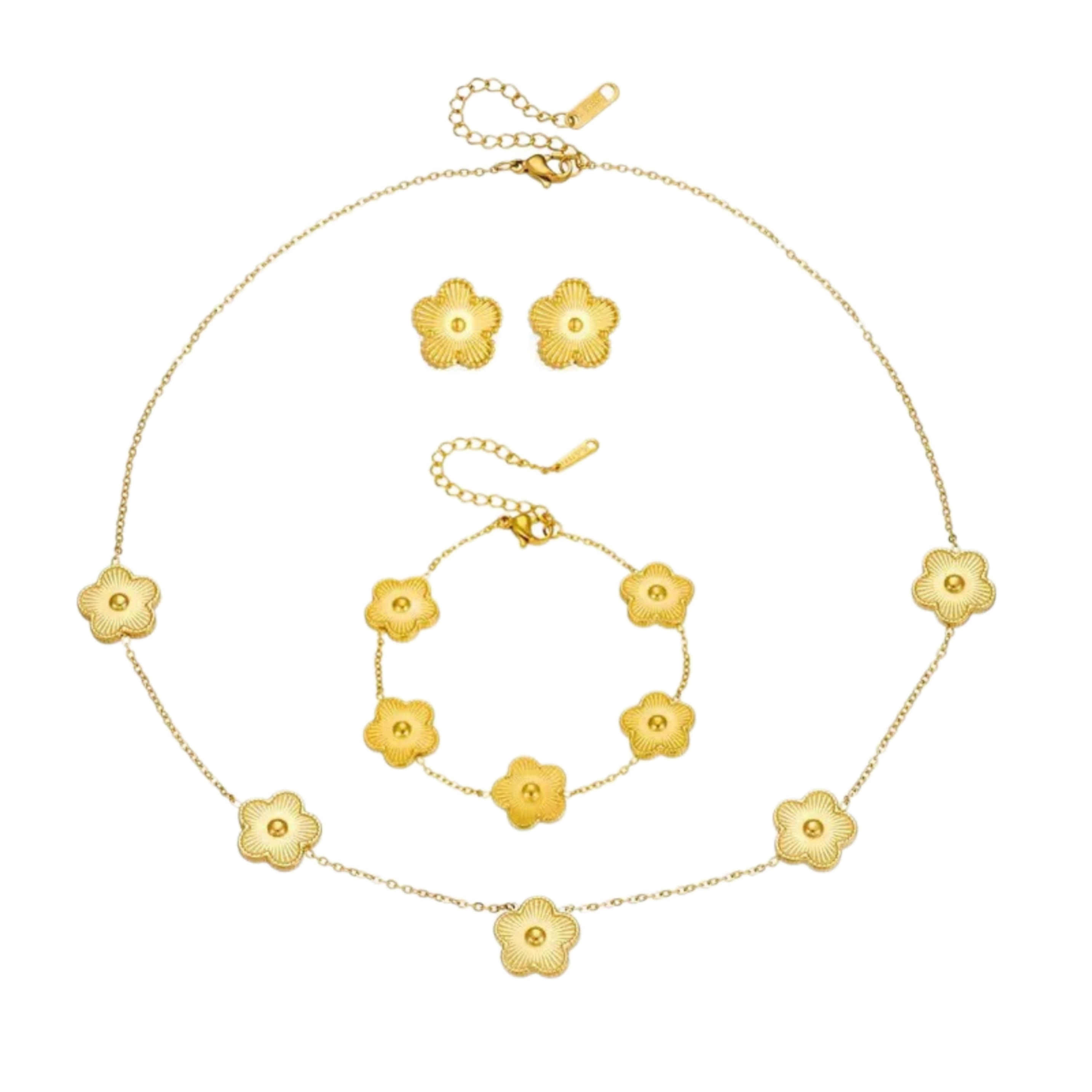 Classic Clover Choker Set