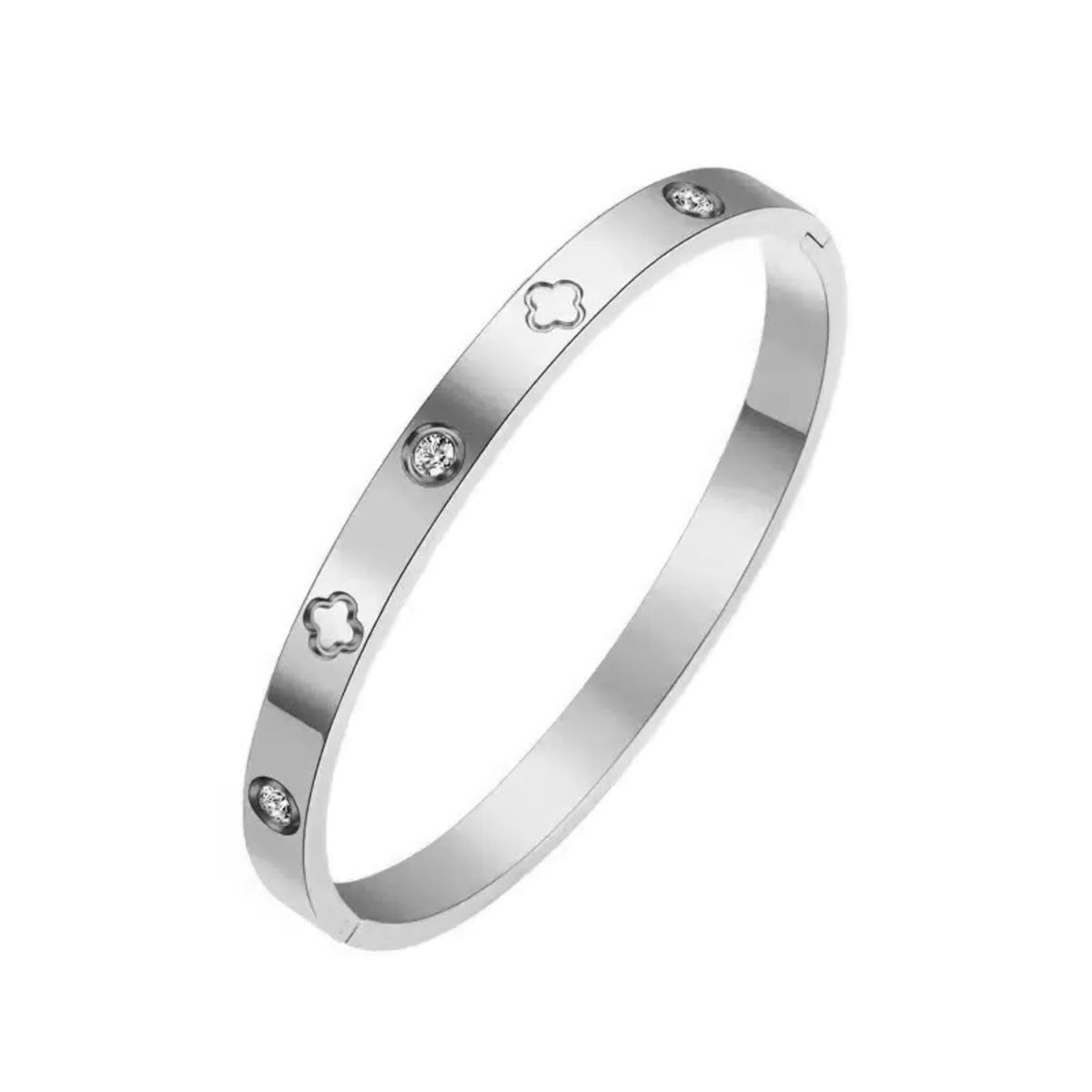Clover Cuff Bangle