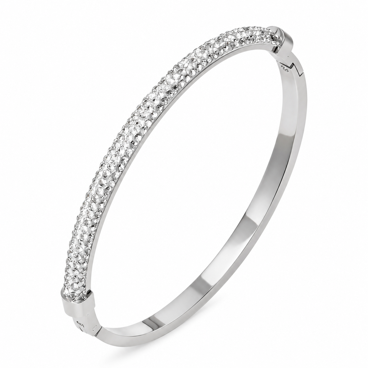 Crystal Edge Bangle