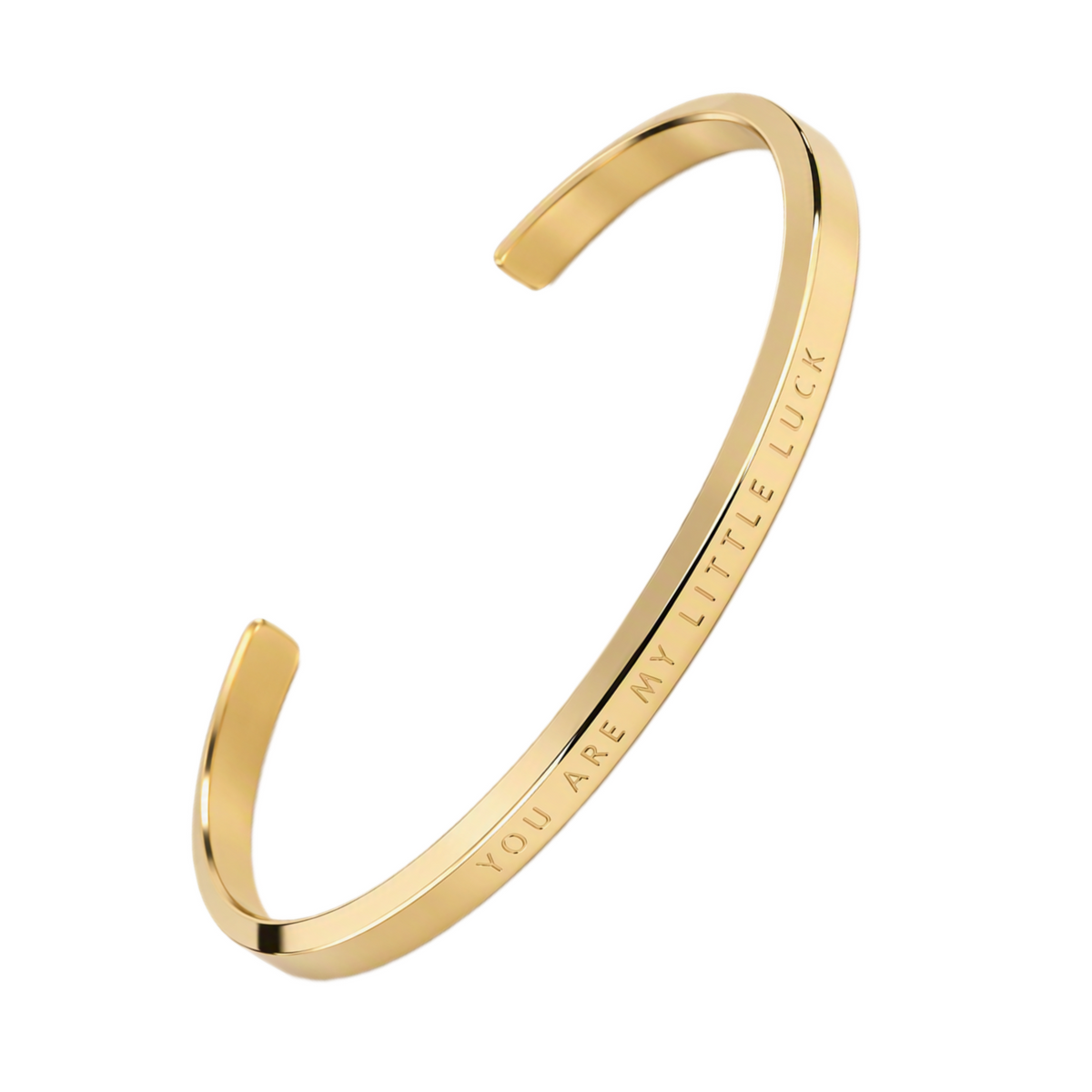 Engraved Open Bangle