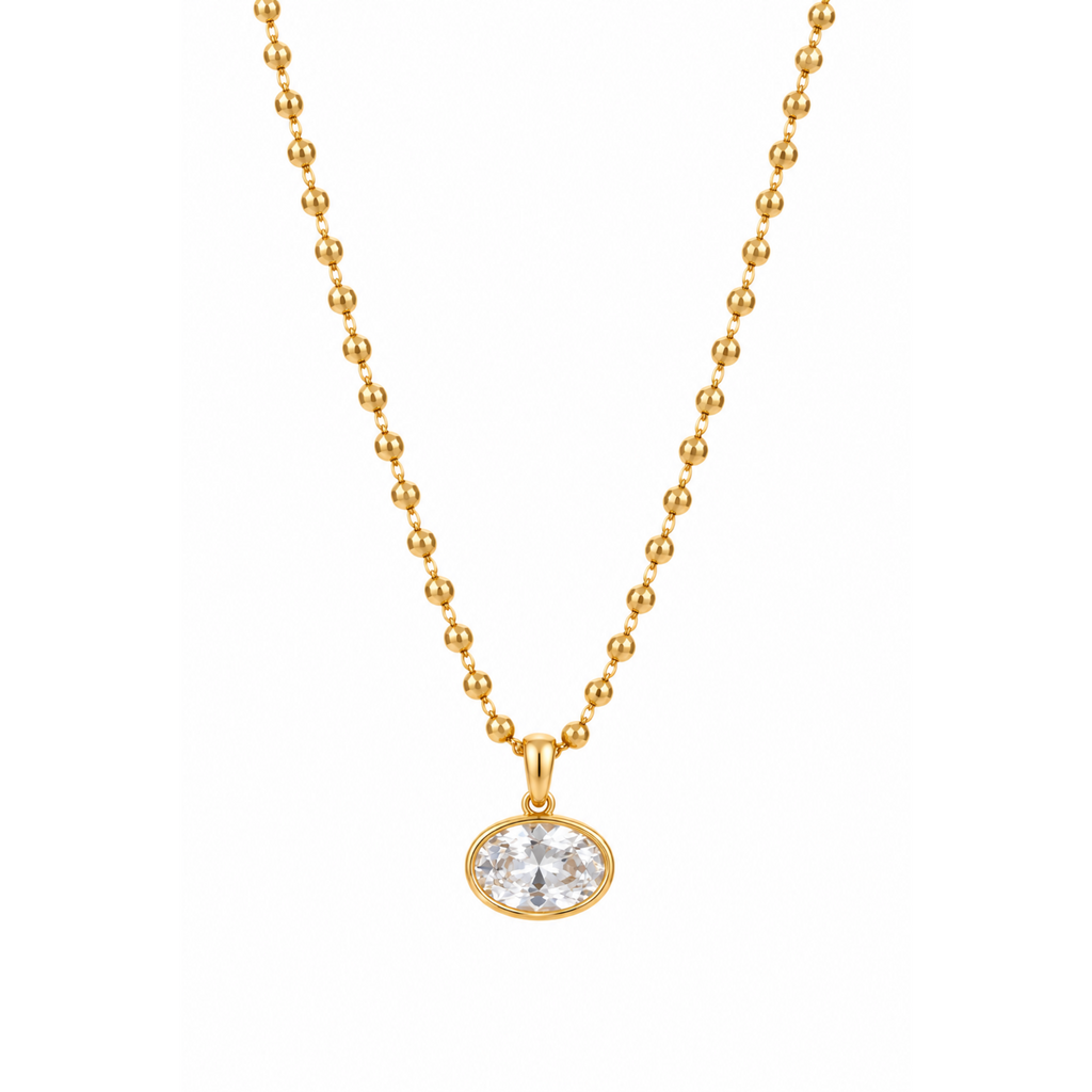 Timeless Oval Necklace