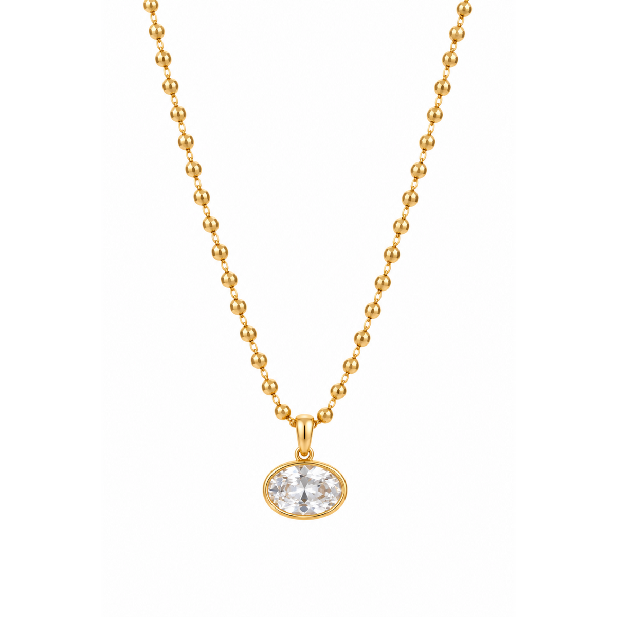 Timeless Oval Necklace
