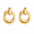 Double Circle Earrings