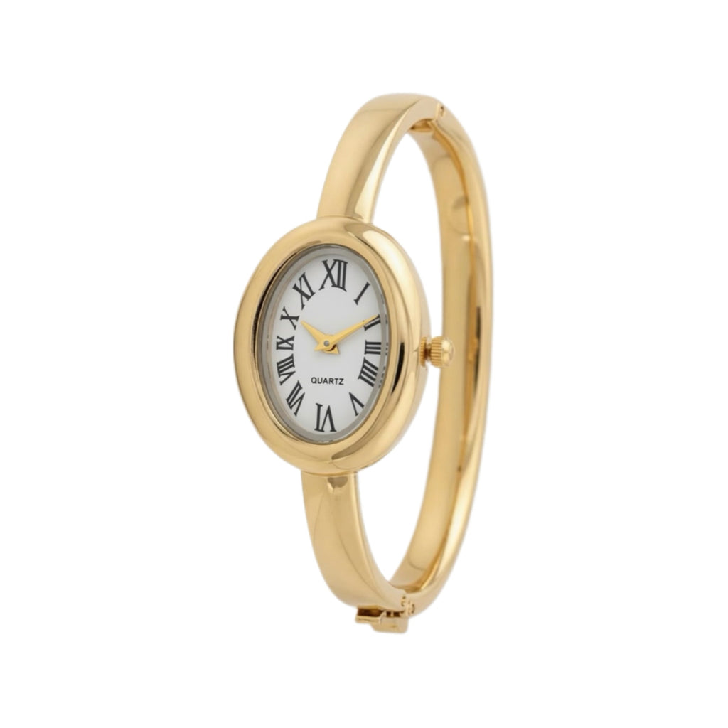 Budget Oval Bangle Watch