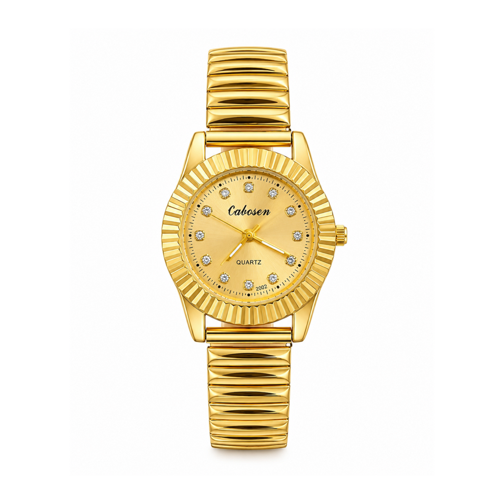 Bold Ribbed Watch