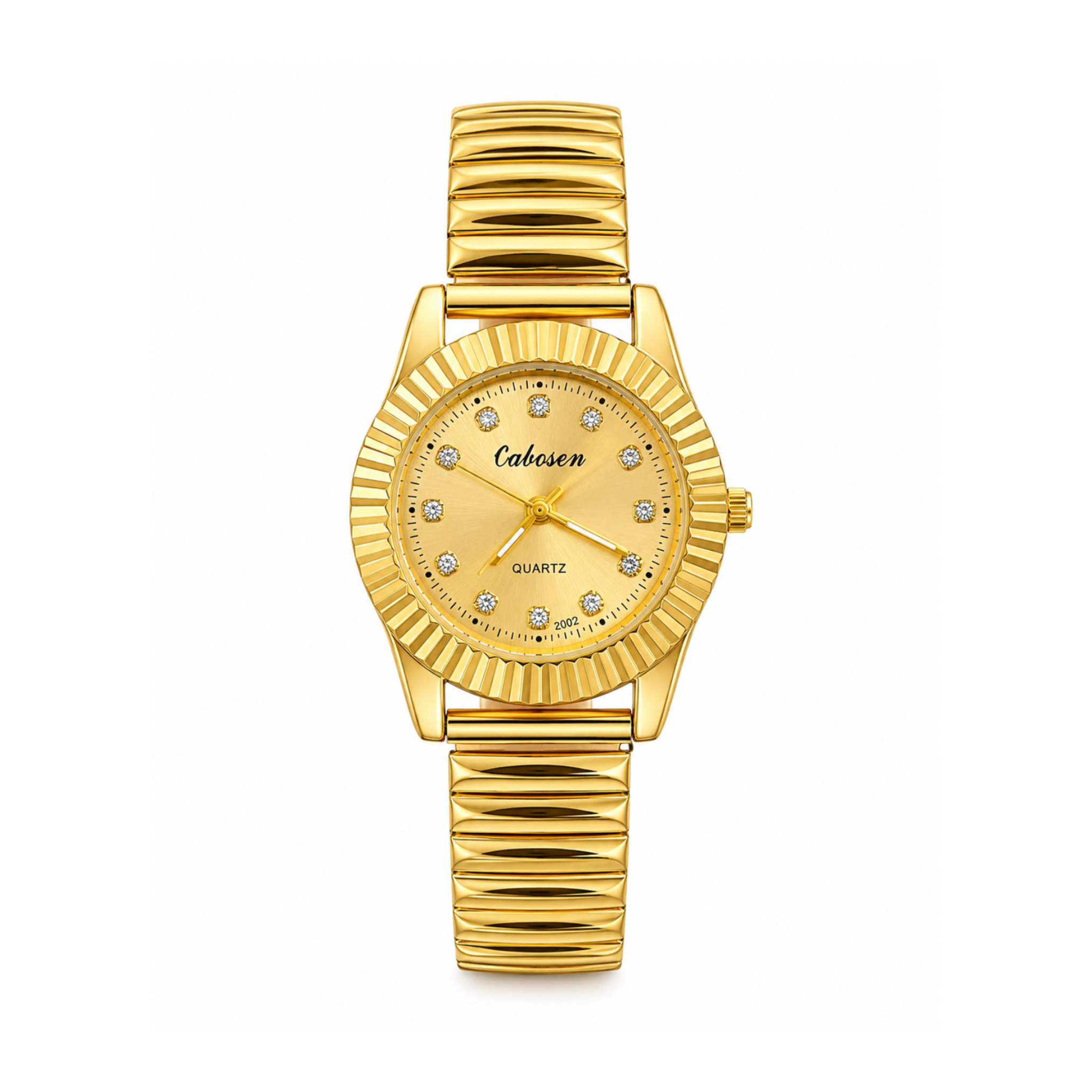 Bold Ribbed Watch